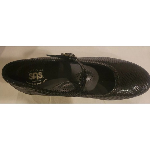 SAS Mary Jane Tripad Comfort Shoes Women’s 8.5 BROWN. PREOWNED. IN VERY GOOD - Picture 4 of 12
